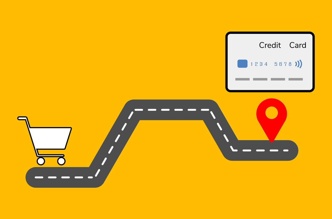 Client route and value in e-commerce mapping