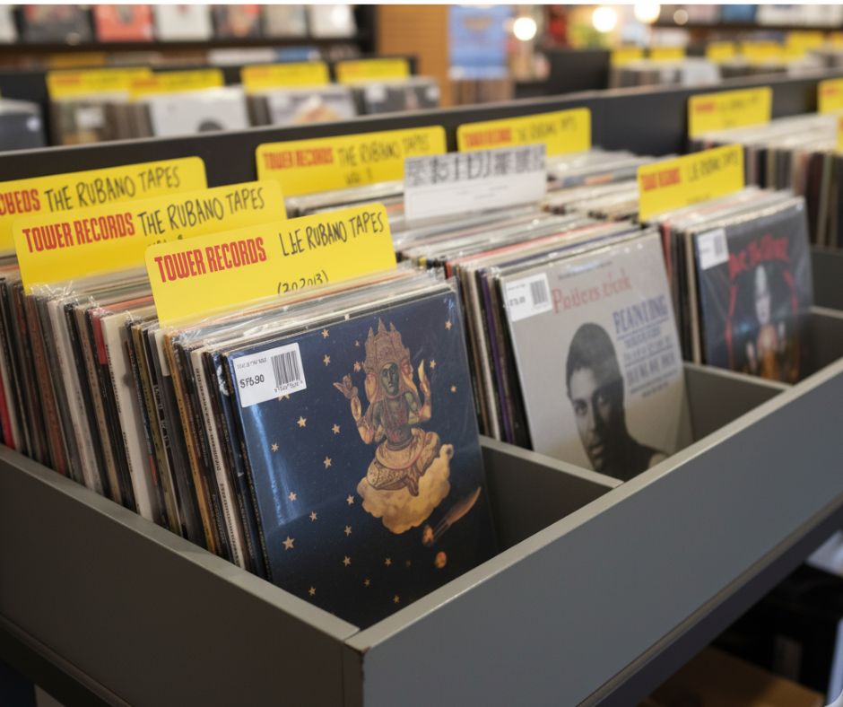 Tower Records vinyl